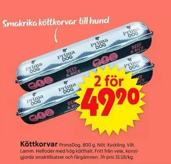 Prima - Köttkorvar