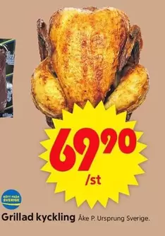 Grillad kyckling