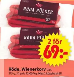 RÖDA PÖLSER