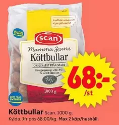 Scan - Köttbullar