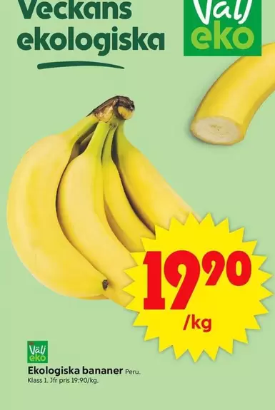 EKO - Ekologiska bananer