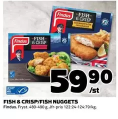 Findus - FISH & CRISP/FISH NUGGETS