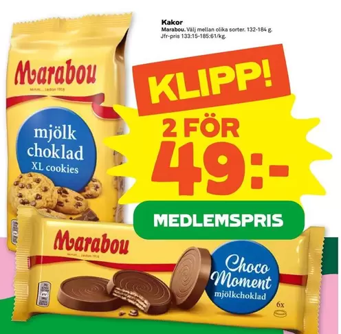 marabou - Kakor