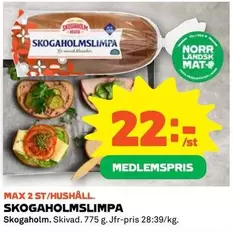 Skogaholm - SKOGAHOLMSLIMPA