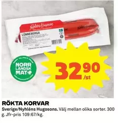 RÖKTA KORVAR