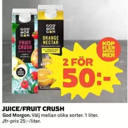God Morgon - JUICE/FRUIT CRUSH