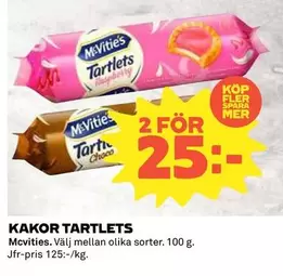McVities - KAKOR TARTLETS