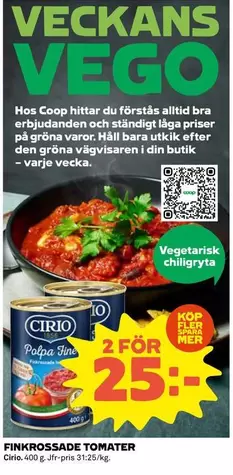 Coop - FINKROSSADE TOMATER
