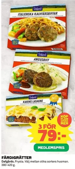 Mer - FÄRDIGRÄTTER