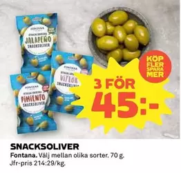 Fontana - SNACKSOLIVER
