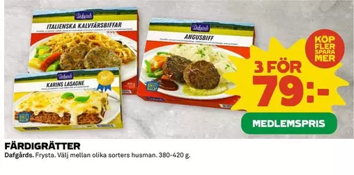 Mer - FÄRDIGRÄTTER