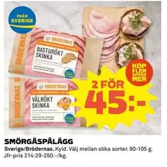 Brödernas - SMÖRGÅSPÅLÄGG