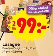 Dafgård - Lasagne