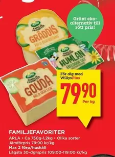 Arla - FAMILJEFAVORITER
