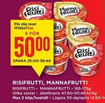 Risifrutti - RISIFRUTTI, MANNAFRUTTI
