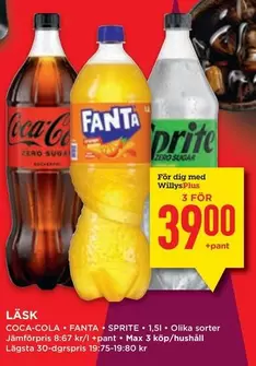 fanta - COCA-COLA, FANTA, SPRITE