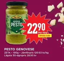 Zeta - PESTO GENOVESE