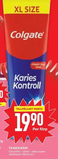 Colgate - Karies Kontroll