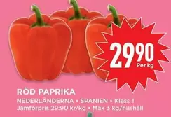 RÖD PAPRIKA