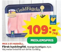 Guldfågeln - Färsk kycklingfilé