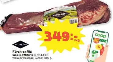 Naturkött - Färsk oxfilé