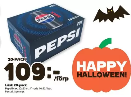 Pepsi - Läsk 20-pack