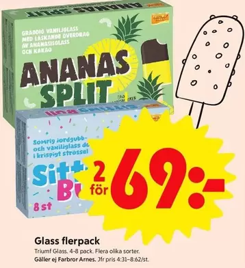 Triumf glass - Glass flerpack