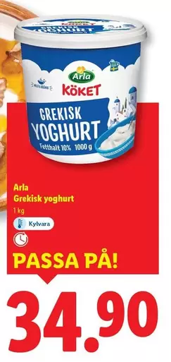 Arla - Grekisk Yoghurt