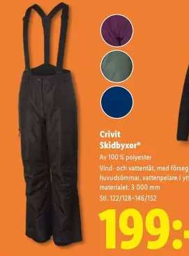 Crivit - Skidbyxor*