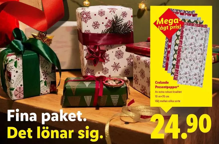 Extra - Presentpapper