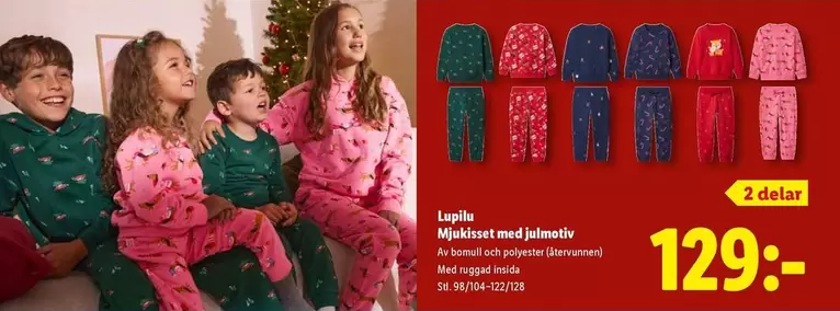 Mjukisset med julmotiv