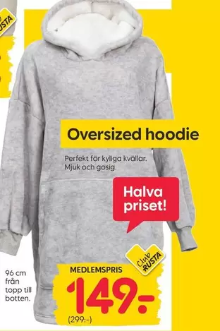 Oversized hoodie