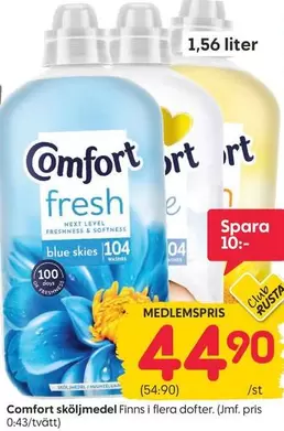 Comfort - sköljmedel