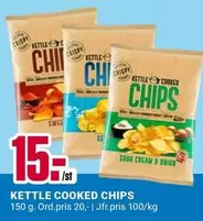 Kettle - KETTLE COOKED CHIPS