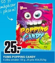 POPPING CANDY