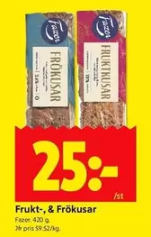 Fazer - Frukt-, & Frökusar