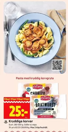 Scan - Kryddiga korvar
