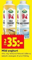 Arla - Mild yoghurt