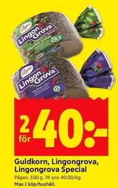 Pågen - Lingongrova, Lingongrova Special