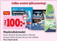 Finish - Maskindiskmedel