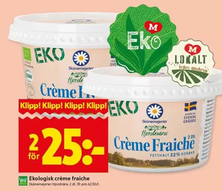 Skånemejerier - crème fraiche