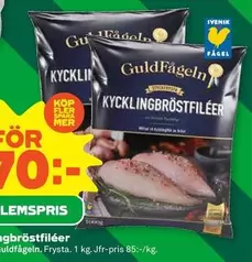 Guldfågeln - KYCKLINGBRÖSTFILÉER