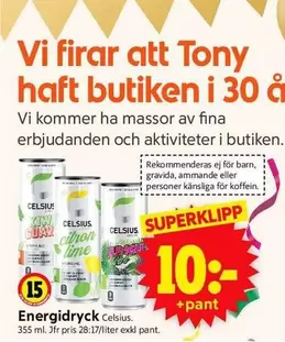 Celsius - Energidryck