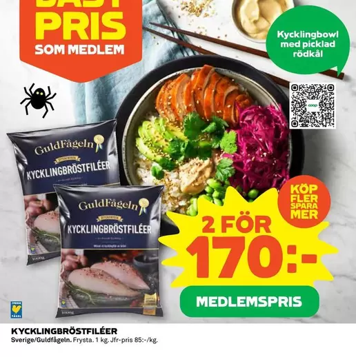 Guldfågeln - KYCKLINGBRÖSTFILÉER