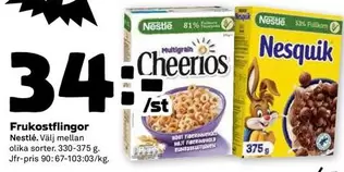 Nestlé - Frukostflingor