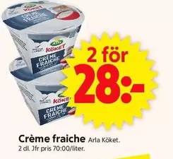 Arla - Crème fraiche