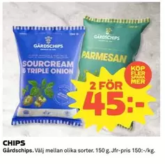 Gårdschips - CHIPS