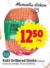 Kokt Grilljerad Skinka