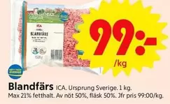 Blandfärs