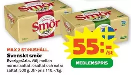 Arla - Svenskt smör